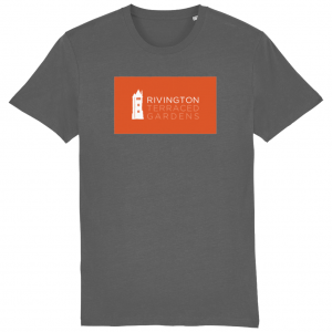 RTG T-Shirt White on orange logo