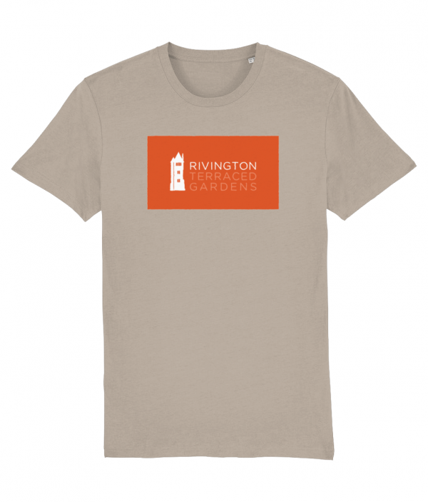 RTG T-Shirt White on orange logo - Image 7