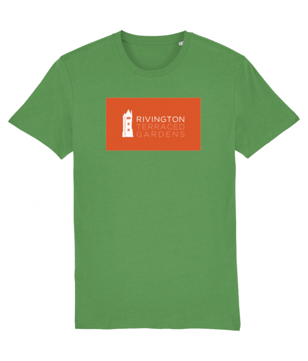RTG T-Shirt White on orange logo - Image 5