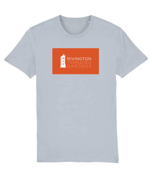 RTG T-Shirt White on orange logo - Image 2