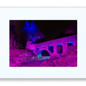 Lever's Bridge in Lights (A3)