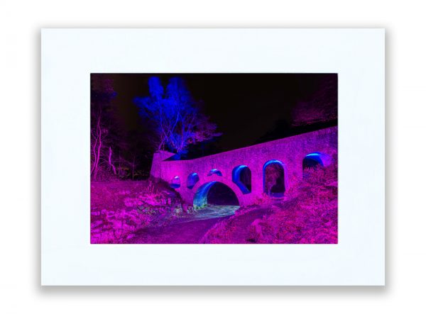 Lever's Bridge in Lights (A3)