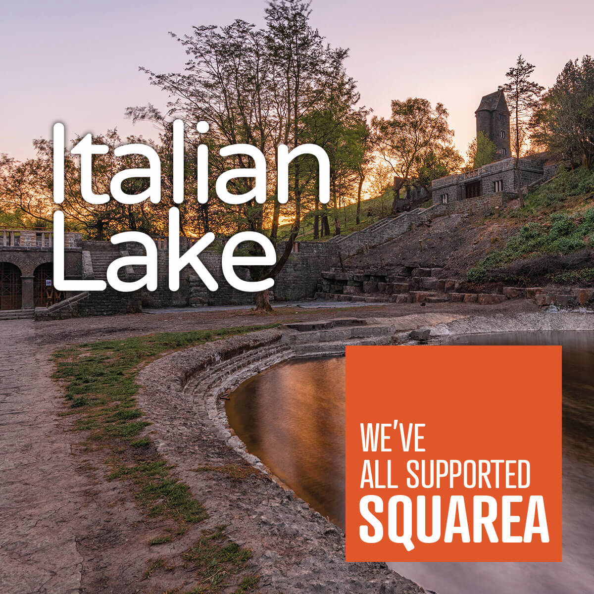 Italian Lake - We've all supported Squarea