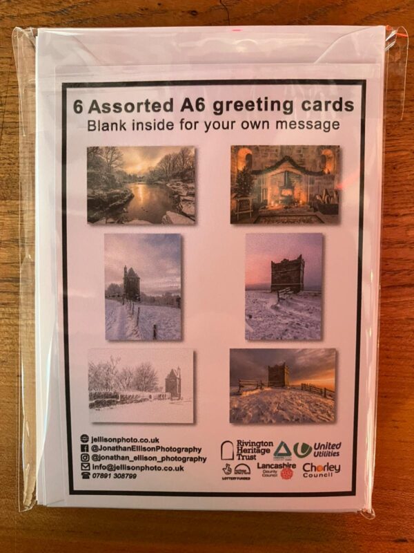 Rivington Terraced Gardens Wintry Cards - Image 3